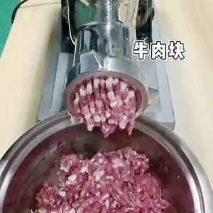 Machine à viande Hachoir à viande entièrement automatique de table électrique haute puissance en acier inoxydable de haute qualité - Product Image 2