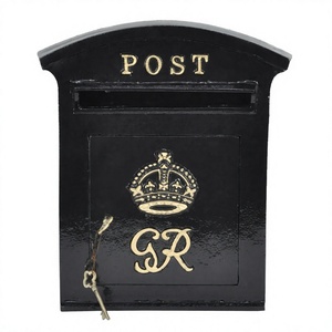 Decorative Letter <b>Box</b> Royal GR Crown <b>Post</b> <b>Box</b> Factory Price Metal <b>Post</b> <b>Box</b> Event Supplies Handicrafts For Home And Garden Decor - Product Image 1