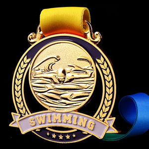 Lanière personnalisée avec logo, paillettes dorées, argentées, bronze, <span class=keywords><strong>médaille</strong></span> de gymnastique, <span class=keywords><strong>médaille</strong></span> de danse en métal pour les gagnants - Product Image 5