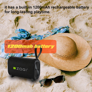 Âm nhạc không thấm nước Stereo đài phát thanh ngoài trời Powered không dây mini chơi game di động bluetooths Loa - Product Image 2