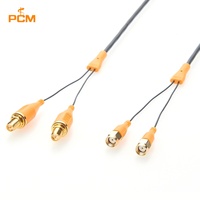 Câble d'antenne panneau MIMO 2x2 RP-SMA Mâle vers RP-SMA Femelle, câble micro-coaxial RG113 pour routeur extérieur 4G LTE 5G CPE Wifi