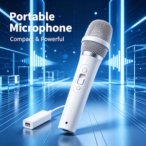 Microphone Lavalier sans fil 2,4 GHz, mini micro cravate pour enregistrement vidéo sur téléphone portable, vlog et diffusion en direct - Product Image 2