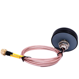 Mini antenne de rondelle omnidirectionnelle double bande <span class=keywords><strong>2x2</strong></span> MIMO <span class=keywords><strong>2</strong></span>.4GHz/5GHz à travers le montage de trou avec connecteur de RP-SMA de câble RG316 - Product Image 3