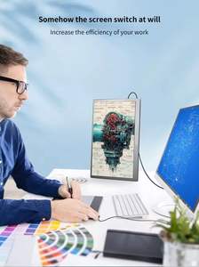 Écran portable 18,5 pouces FHD 4K avec béquille USB-C / Taux de rafraîchissement de 120 Hz pour ordinateur portable, téléphone, jeux de voyage - Product Image 6