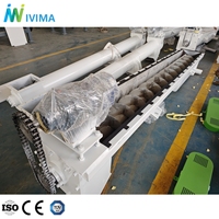 Machine de recyclage de déchets plastiques Ligne de recyclage de bouteilles en PET Séparateur semi-automatique d'étiquettes Machine de déshydratation Capacité 3000 kg/h