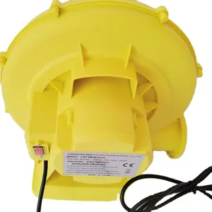 Wholesale air blower machine 450 Watt Yellow Electric inflatable blower with Handle for inflatables