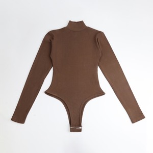 Body Térmico de Manga Larga con Cuello Alto para <span class=keywords><strong>Mujer</strong></span>, Ligero, Moldeador, Ajustado, Capa Base Cálida - Product Image 6