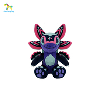 Peluche de dragon fantastique personnalisée OEM ODM, figurine en peluche de personnage original, jouet créature douce au design personnalisé pour collection ou cadeau