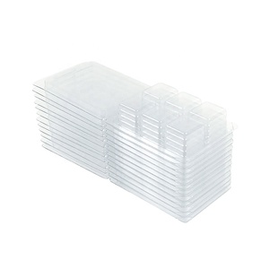 Custom Clear CPET 6 Cavity Large Recyclable <strong>Wax</strong> <strong>Melt</strong> Clam Shell Mold for Candle - Product Image 4