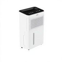 Déshumidificateur électrique de placard domestique de qualité supérieure avec une capacité de 26 L, couverture de 200 à 299 pieds carrés, fonction contrôlée par application