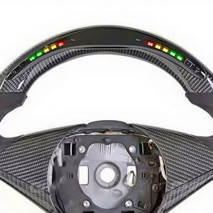 Volant en cuir personnalisé avec LED et fibre de carbone pour <span class=keywords><strong>BMW</strong></span> E60 E63 M6 M5 E61 E64 525i 530 630 <span class=keywords><strong>650</strong></span> Série 5 Série 6 - Product Image 5