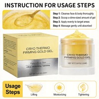 Gel Raffermissant Or 200g en Gros pour Visage et Corps – Hydratant, Liftant, Anti-rides, Soin de la Peau