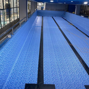 Tùy Chỉnh Khảm PVC Tráng Không Thấm Nước Hồ Bơi Phim Bền Công Nghiệp Hồ Bơi Lót Cho Hồ Bơi inground - Product Image 5