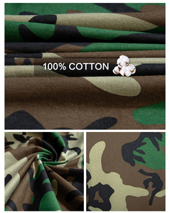 Camisa de algodón de manga corta para <span class=keywords><strong>hombre</strong></span> Camiseta de camuflaje Woodland con cuello redondo #11 - Product Image 3