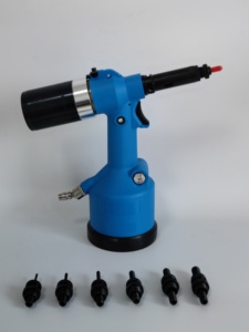 Pistolet à rivets pneumatique puissant LM-90611K, prix de gros usine, OEM disponible, M3-M12 pour tous matériaux, même qualité que Avdel - Product Image 6