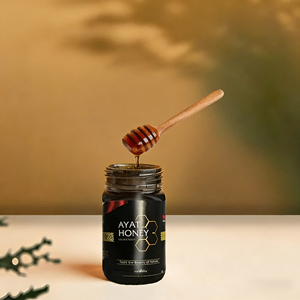 Miel de Bosque Ayat Brown, 100% Orgánica, de Alta Altitud, Premium, para Consumo Diario y Uso Medicinal - Product Image 4