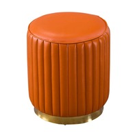 Moderne avancé filles coiffeuse chaise luxe petit rond cosmétique pouf Simple stockage tissu maison chambre salon
