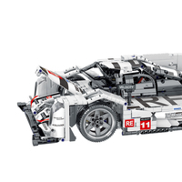 2026 Mork 022012 Techol Serie de Modelos de Juguetes para Niños, Coche de Carreras MOC, Sets de Bloques de Construcción Híbridos para Ensamblar