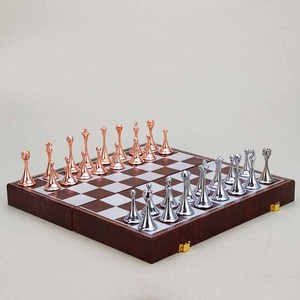 Nuevas piezas de <span class=keywords><strong>ajedrez</strong></span> europeas de metal de gama alta, adornos magnéticos para juegos de <span class=keywords><strong>ajedrez</strong></span>, perfectos como regalo - Product Image 5