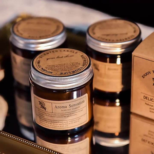 Mini Bougie d'Aromathérapie à l'Huile Essentielle pour Chambre et Intérieur, Encens Longue Durée Sans Fumée, Cire Parfumée de Niche, Ornements Aromatiques Avancés - Product Image 1