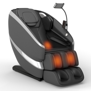 Silla de Cuero 3D de Gravedad Cero con Masaje Shiatsu, Ofrece una Relajación Lujosa para Uso Doméstico - Product Image 1