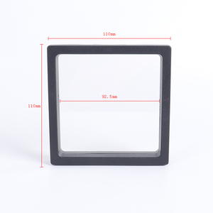 Boîte de présentation flottante en film transparent, boîte cadeau suspendue en plastique, boîte de rangement transparente pour bijoux, colliers, bagues, objets de collection - Product Image 6