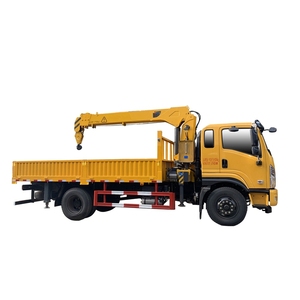 <span class=keywords><strong>Grúa</strong></span> Hidráulica TENGCHANG de 8 Toneladas Montada en Camión, <span class=keywords><strong>Grúa</strong></span> Móvil <span class=keywords><strong>con</strong></span> Pluma Telescópica y Opción de Brazo Articulado o Recto - Product Image 2