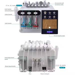 Analizador de Piel Inteligente 8 en 1, Máquina Facial de Burbujas Pequeñas, Dispositivo de Hidrodermoabrasión con Pulverizador de Oxígeno para Limpieza Profunda - Product Image 6