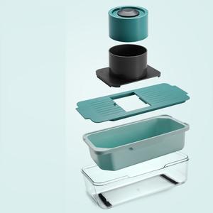 Râpes de cuisine en acier inoxydable, râpe électrique pour légumes, machine à râper les légumes, trancheuse à légumes - Product Image 4