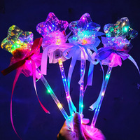 Nouvelle baguette magique LED créative 2026, jouet rave, baguette magique lumineuse, bâton lumineux pour les anniversaires, les fêtes, les jouets pour enfants