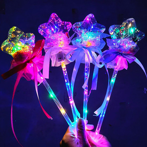 2026 New Creative LED Magic Fairy <strong>Stick</strong> Wands Rave Toy Light-up Magic Ball Wand <strong>Glow</strong> <strong>Stick</strong> for Birthdays Party Kids Toy - Product Image 5