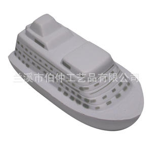 Modèle de bateau de croisière Domino Casino en PU blanc, jouet anti-stress, coffret cadeau personnalisé - Product Image 2