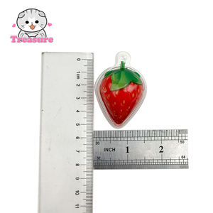 3 <span class=keywords><strong>D</strong></span> Gummy Candy Halal Forma de fresa Soft Chewy Gummy Candy Jelly Jam Filled Caramelos de Halloween - Product Image 3