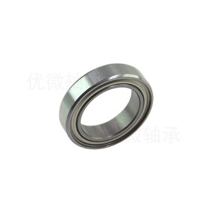 Rodamiento de Bolas 6701ZZ, 12 mm de Diámetro Interior, 18 mm de Diámetro Exterior, 4 mm de Espesor, Sellos Integrales, Jaula de Acero, Precisión P0 - Product Image 1