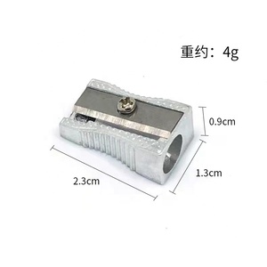 Élèves de l'école 2.3*1.3*0.9cm <span class=keywords><strong>taille</strong></span>-<span class=keywords><strong>crayon</strong></span> à 1 trou en aluminium/plastique durable - Product Image 3