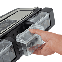 Scelleuse sous vide électrique automatique 420 mm en plastique, pour table/support, protection contre la surchauffe, faible bruit, scellage multiple, garage, extérieur