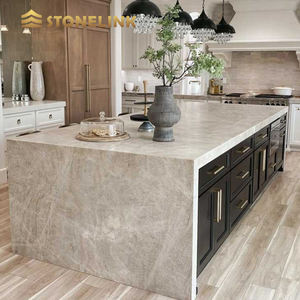 Lastre in quarzite naturale di alta qualità Taj Mahal per cucina isola controsoffitto - Product Image 5