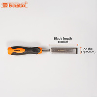 FUMETAX DIY Lime plate multi-usage à lame longue de 100 mm, largeur de coupe de 1/4 pouce, coupe lisse, poignée ergonomique confortable et antidérapante