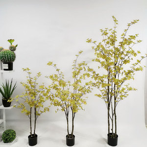 Bán Buôn Trang Trí Vườn Khô Giả Cây Cọ Trong Nhà Trang Trí Nội Thất Màu Xanh Lá Cây Cây Cọ Nhựa Cây Nhân Tạo - Product Image 3