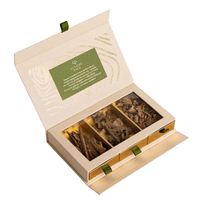 Boîte cadeau personnalisée pour porte-encens Bakhoor, emballage de luxe en bois d'agar pour Bakhoor