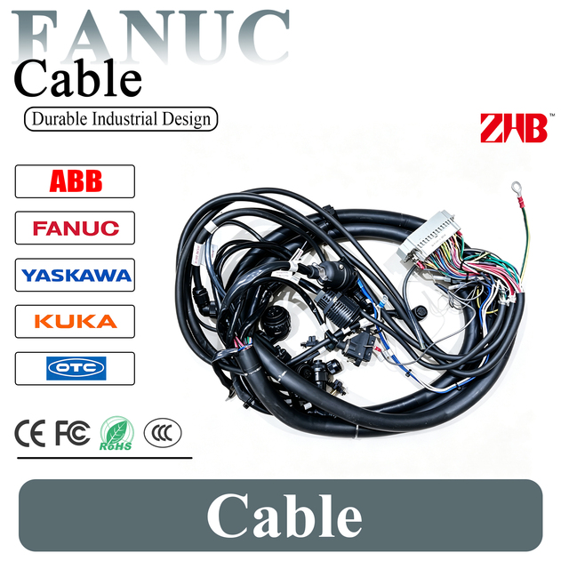 FANUC CNC A660-8020-T107 Control Cabinet to Teach Pendant Signal Cable K502 7m 8020-T841 8017-T909 R-30iB Stock A660-8020-T107