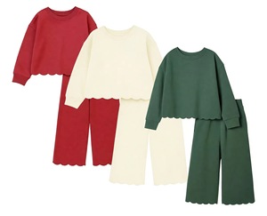 Set RTS Autunno Inverno per <span class=keywords><strong>Bambina</strong></span> con Felpa Monogrammata e <span class=keywords><strong>Pantaloni</strong></span> in Spugna Francese, Abbigliamento Casual per Bambine - Product Image 6