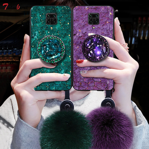 Custodia con cordino con diamanti Glitter moda per <span class=keywords><strong>Xiaomi</strong></span> <span class=keywords><strong>Redmi</strong></span> <span class=keywords><strong>Note</strong></span> 9 Pro <span class=keywords><strong>9S</strong></span> 9A 9C Redmi9 <span class=keywords><strong>Cover</strong></span> per telefono con lamina d'oro - Product Image 1