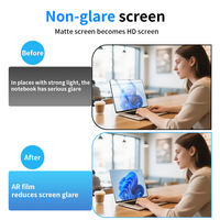 Film AR pour ordinateur portable, protection d'écran anti-reflet en PET, haute transparence, protection des yeux pour ordinateur portable