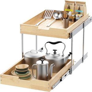 Tre kéo ra tủ tổ chức nặng-Nhiệm vụ trượt ngăn kéo cho bên trong tủ lưu trữ và tổ chức cho nhà bếp - Product Image 1