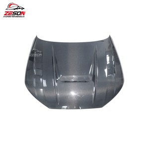 Capot en fibre de carbone pour <span class=keywords><strong>Audi</strong></span> A5 S5 <span class=keywords><strong>RS5</strong></span> B9 B9.5 2017-2024, pare-chocs avant de voiture, capot moteur, évents, pare-chocs de voiture - Product Image 3