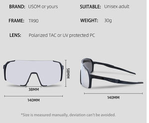 2024 TR90 cadre Super léger rectangulaire tout-en-un surdimensionné miroir hommes et femmes universel vélo sport lunettes de <span class=keywords><strong>soleil</strong></span> - Product Image 3