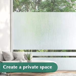 Gani Matte Pure Window Privacy Film Matglas Ondoorzichtige Zon Blokkering Voor Zelfklevende Vinylsticals Voor Badkamerdecoratie - Product Image 5