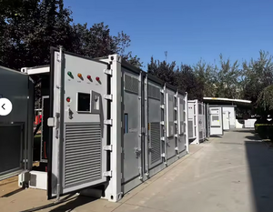 Système d'énergie solaire SCU 1 MW avec stockage par batterie et alimentation de secours DG refroidie par air LiFePO4 - Product Image 3