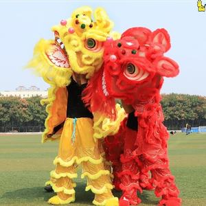 曲腾成人服装中国传统舞狮中国舞狮服装中国新年狮子 - Product Image 2